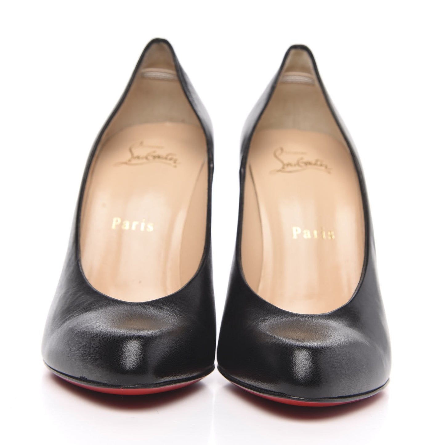 Shiny Nappa 100 Pumps 36 Black