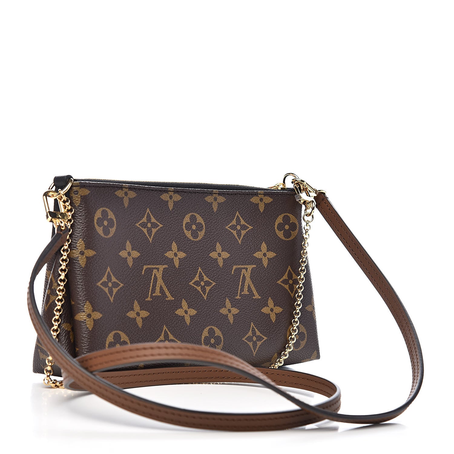 Louis Vuitton Monogram Pallas Clutch Black 3 of 11