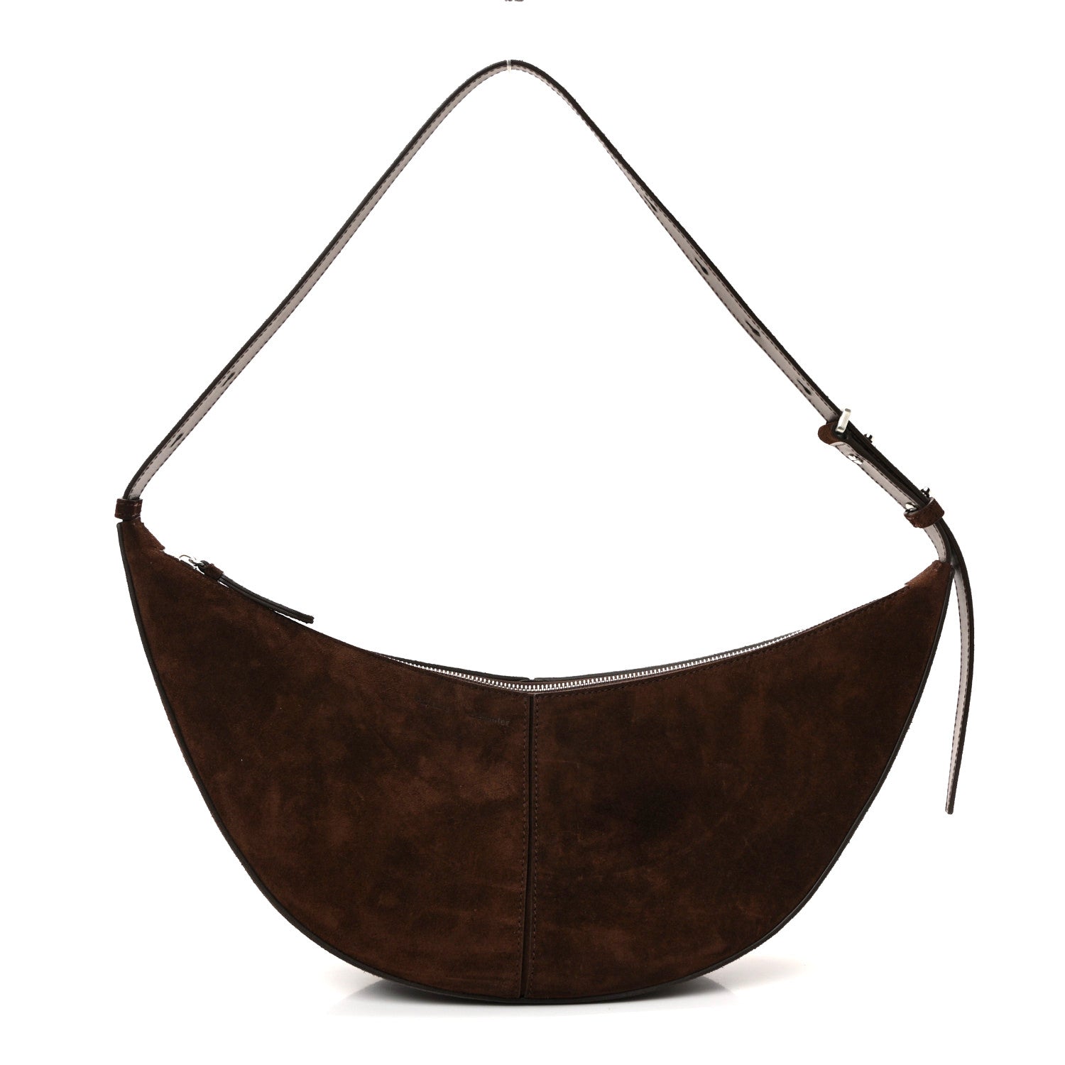 Proenza Schouler Suede Calfskin Slide Bag Chocolate 1 of 9