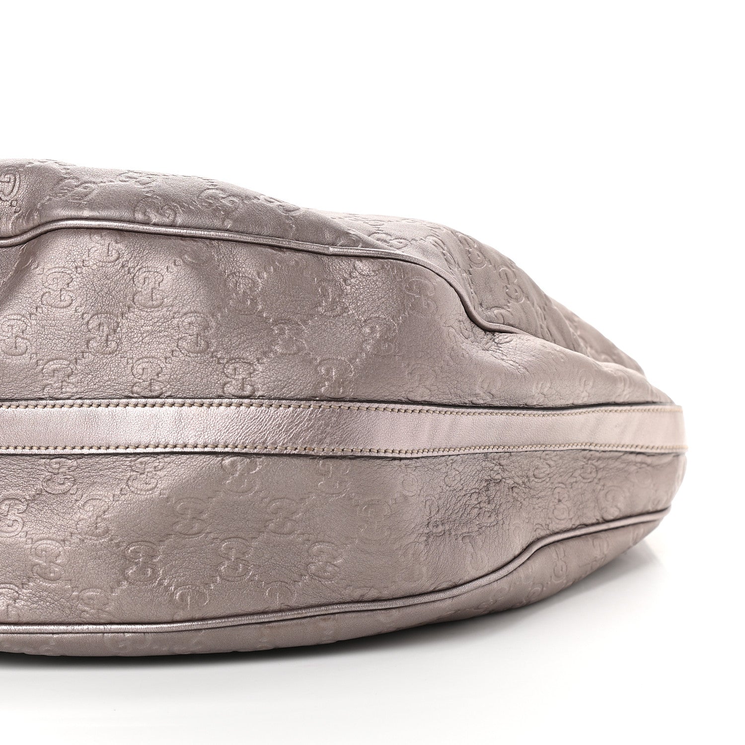 Gucci Metallic Guccissima GG Twins Hobo 9 of 11