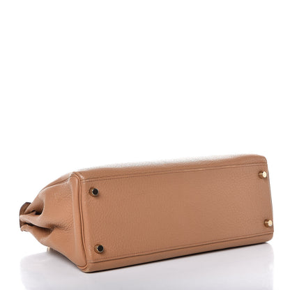 Hermes Taurillon Clemence Kelly Retourne 32 Tabac 5 of 12