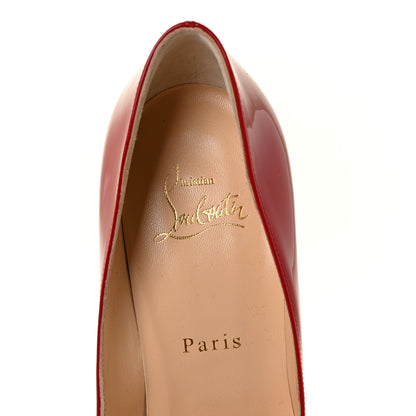 Christian Louboutin Patent So Kate 120 Pumps 38 Red 7 of 7