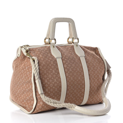 Louis Vuitton Mini Lin Initiales Keepall Beige 3 of 15