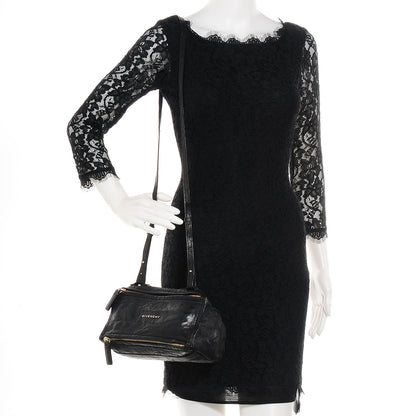 Givenchy Tumbled Sheepskin Mini Pandora Black 2 of 8