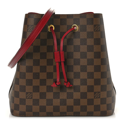 Louis Vuitton Damier Ebene Neonoe MM Cherry Berry 1 of 7