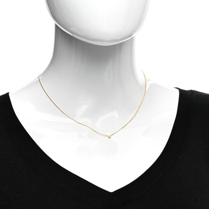 Cartier 18K Yellow Gold Diamond XS D'Amour Pendant Necklace 2 of 5