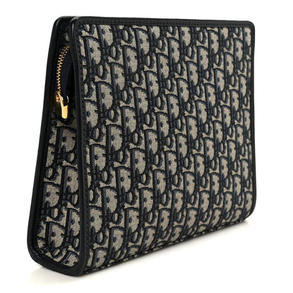 Christian Dior Oblique 30 Montaigne Pouch Blue 3 of 8