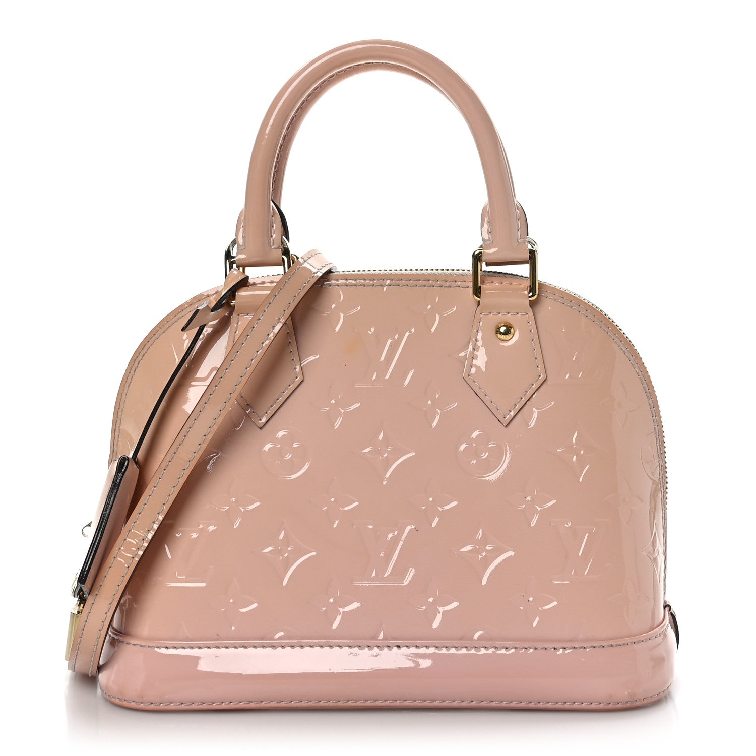 Louis Vuitton Vernis Alma BB Rose Florentin 1 of 11