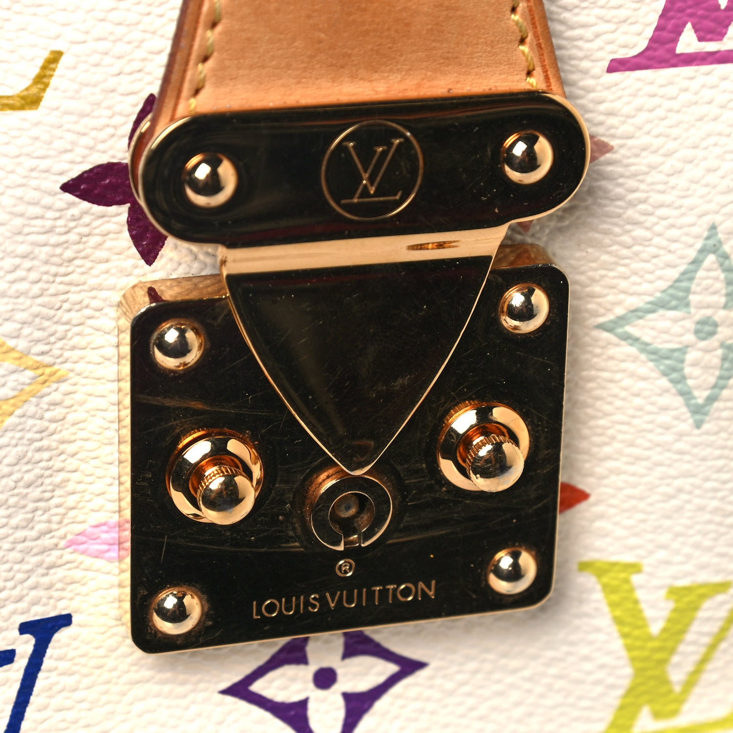 Louis Vuitton Monogram Multicolor Speedy 30 White 14 of 20