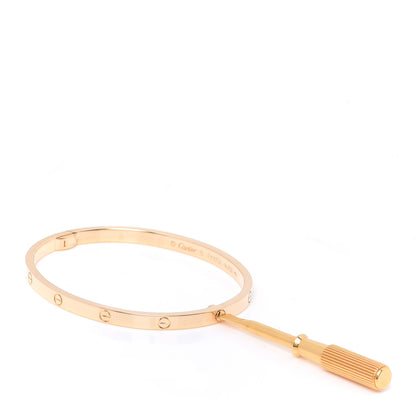 Cartier 18K Yellow Gold Small LOVE Bracelet 16 4 of 6