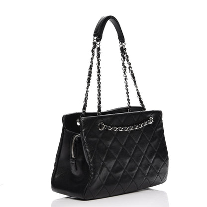 Chanel Caviar CC Timeless Tote Black 3 of 7