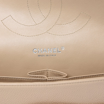 Chanel Caviar Quilted Jumbo Double Flap Beige Clair 6 of 12