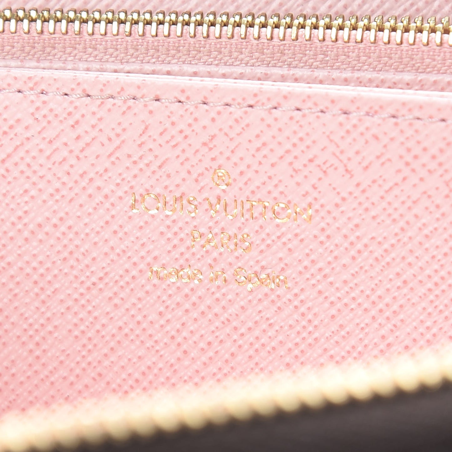 Monogram Zippy Wallet Rose Ballerine
