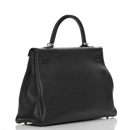Hermes Togo Kelly Retourne 35 Black 4 of 39