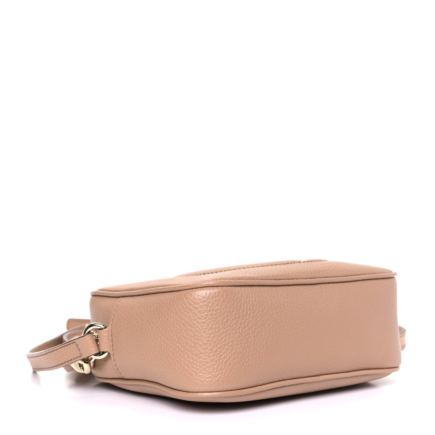 Gucci Pebbled Calfskin Small Soho Disco Bag Rose Beige 3 of 5