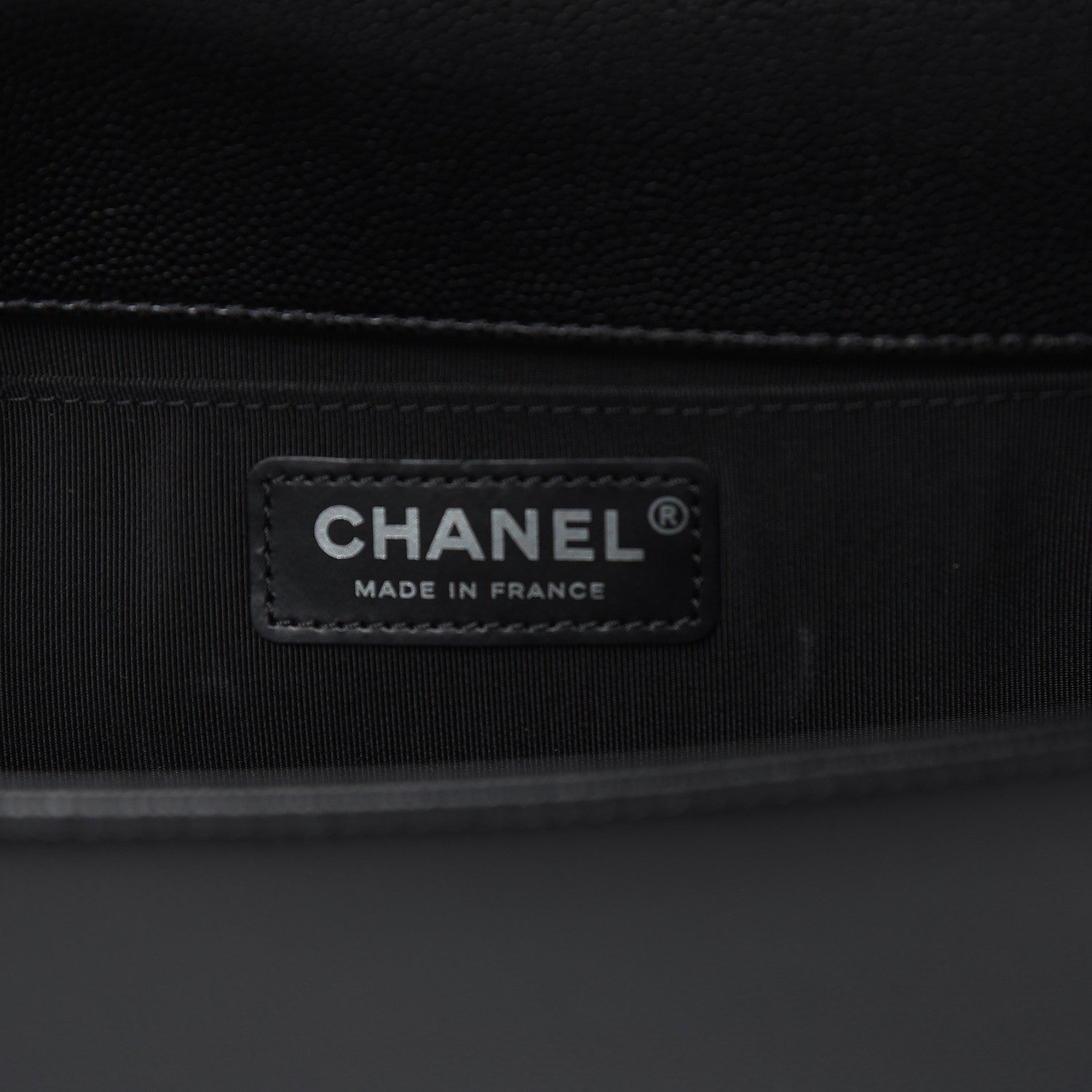 Chanel Caviar Quilted Medium Boy Flap Black 6 of 10