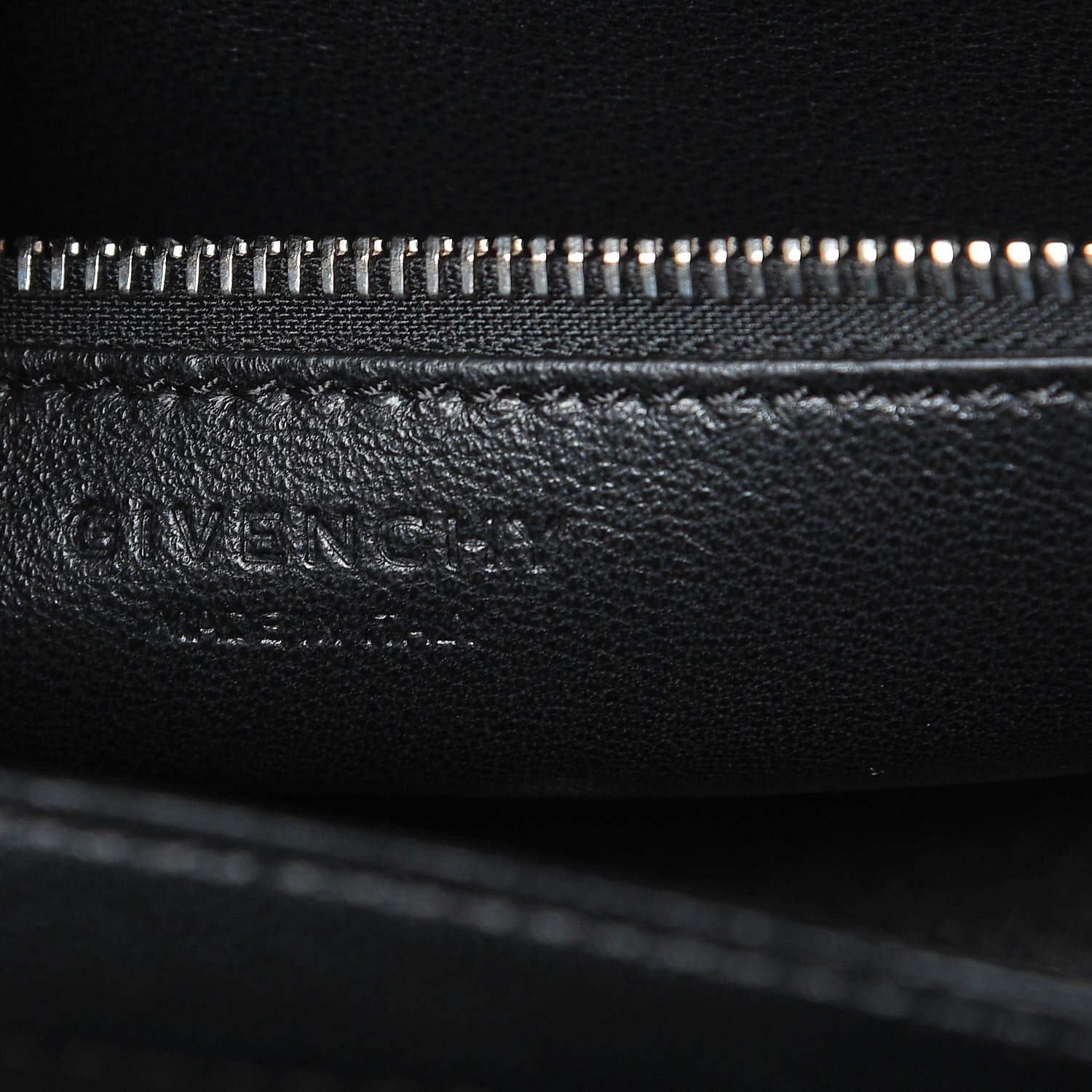 Givenchy Grained Calfskin Small Horizon Satchel Black 7 of 7