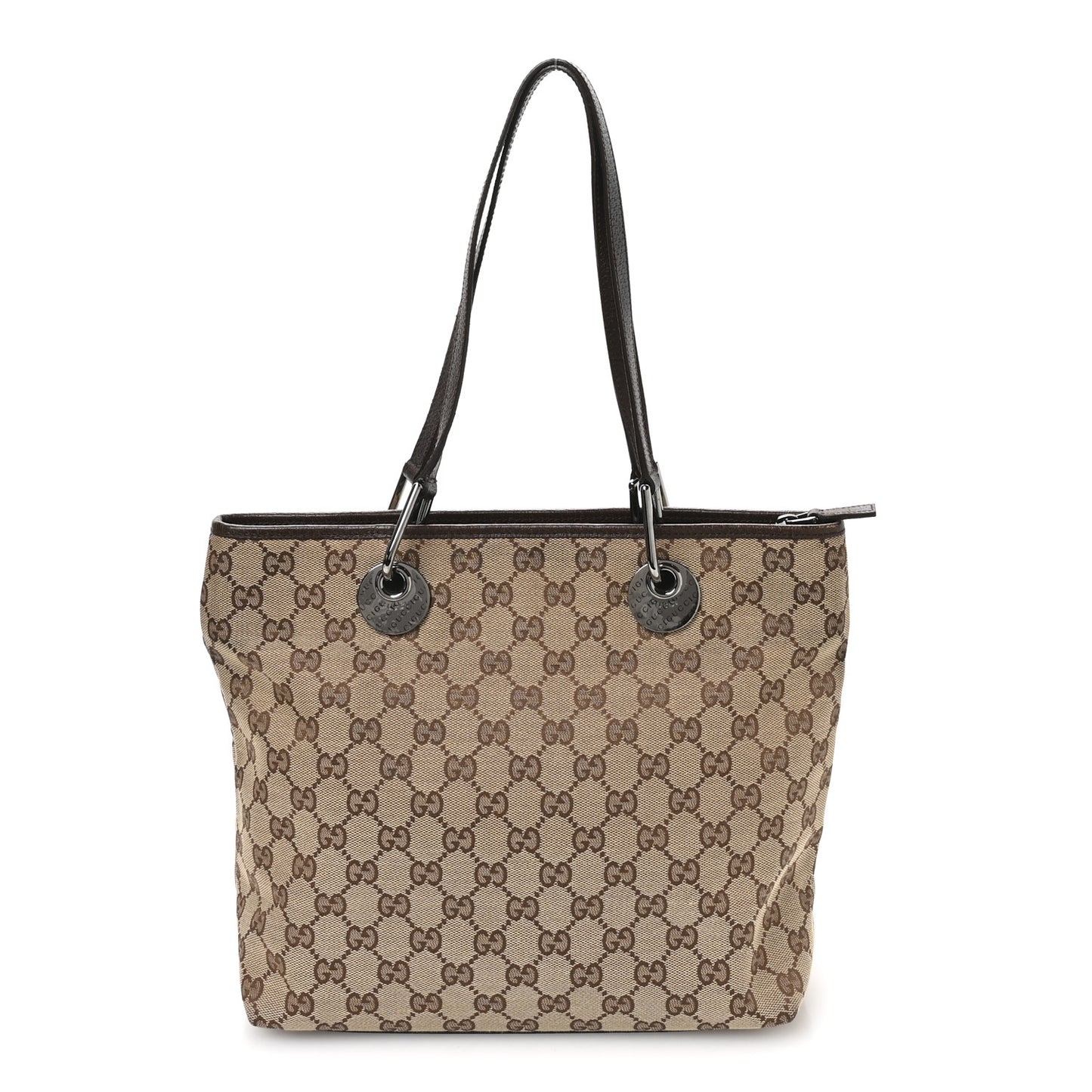 Monogram Eclipse Tote Brown