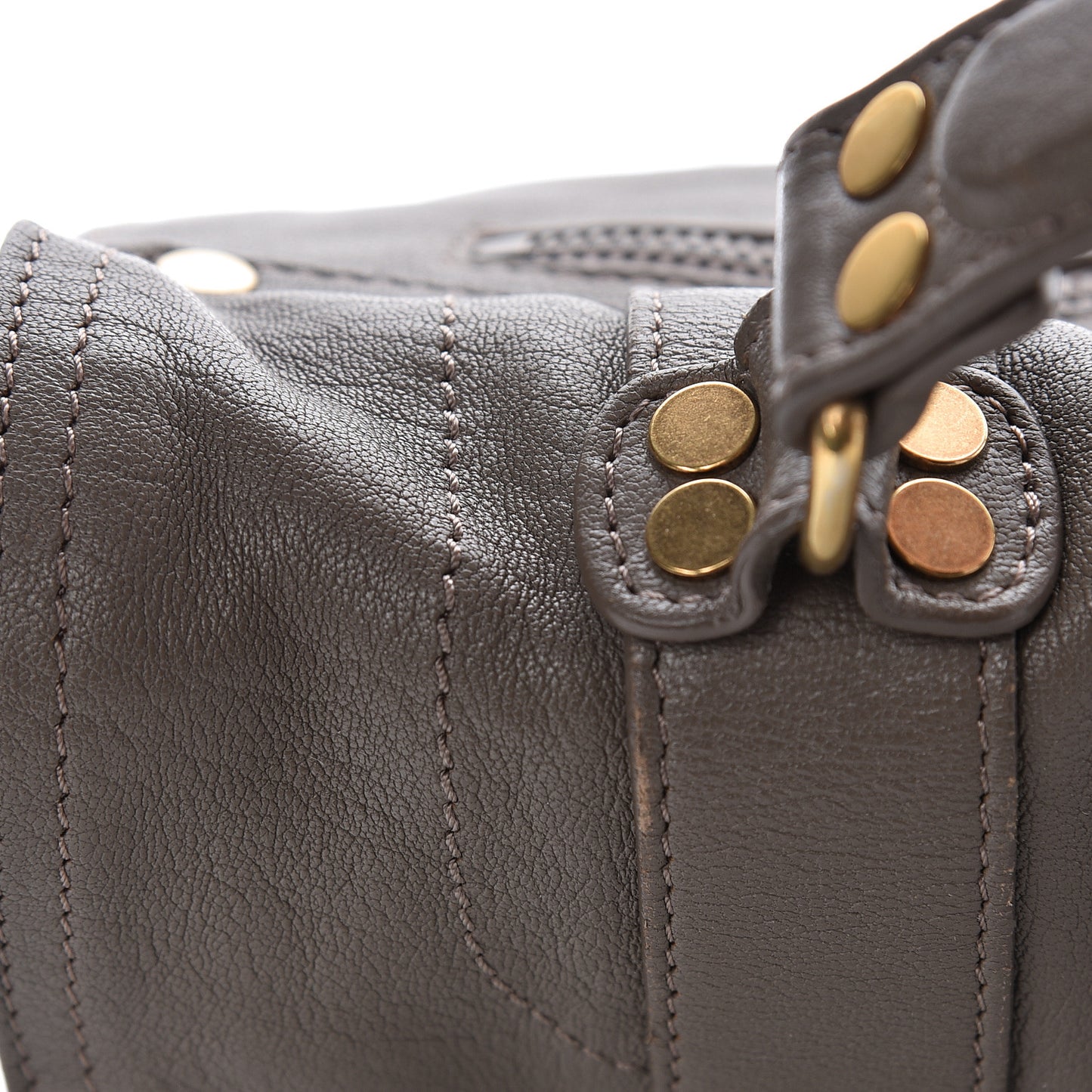 Lambskin Medium PS1 Satchel Smoke