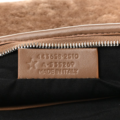 Balenciaga Shearling Bazar Pouch Beige 7 of 7