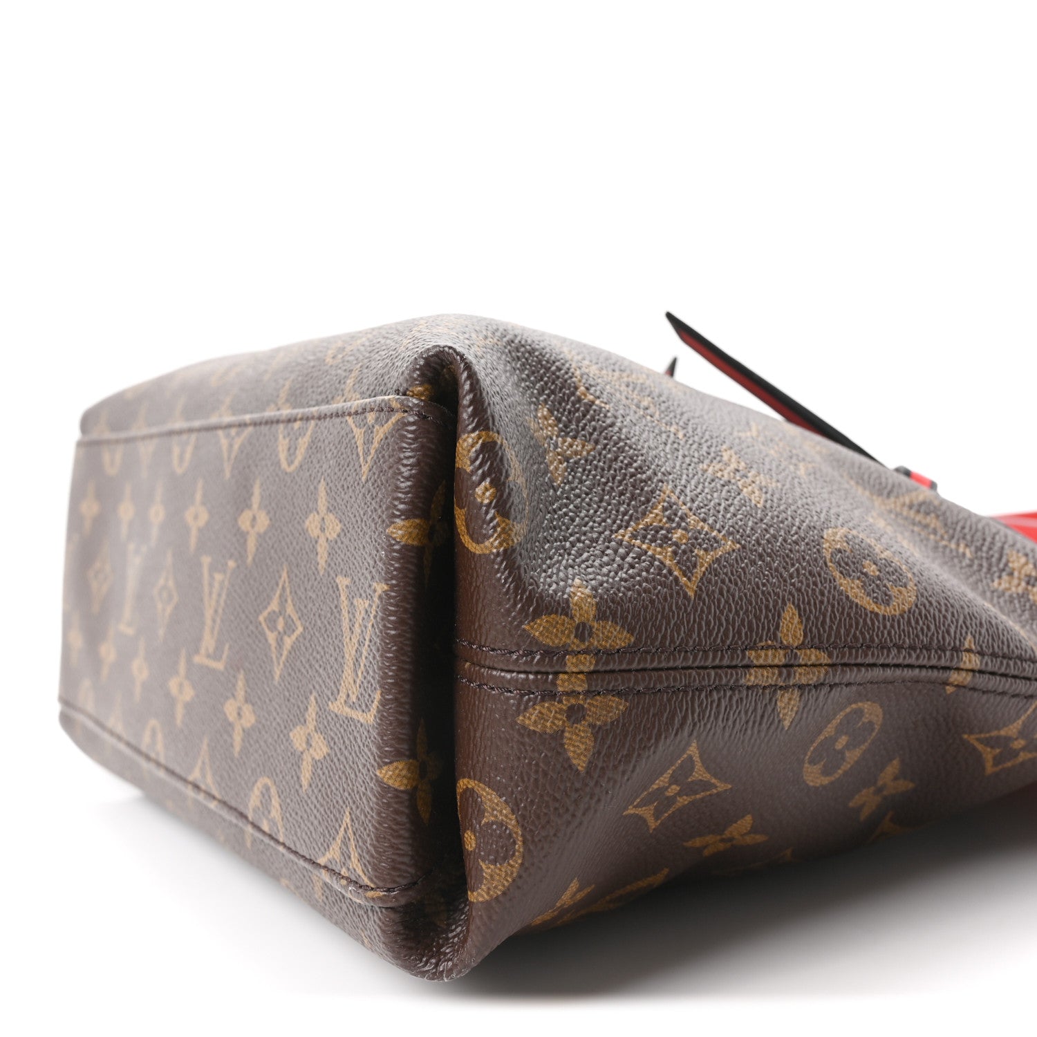 Louis Vuitton Monogram Tuileries Besace Caramel Rouge 9 of 9