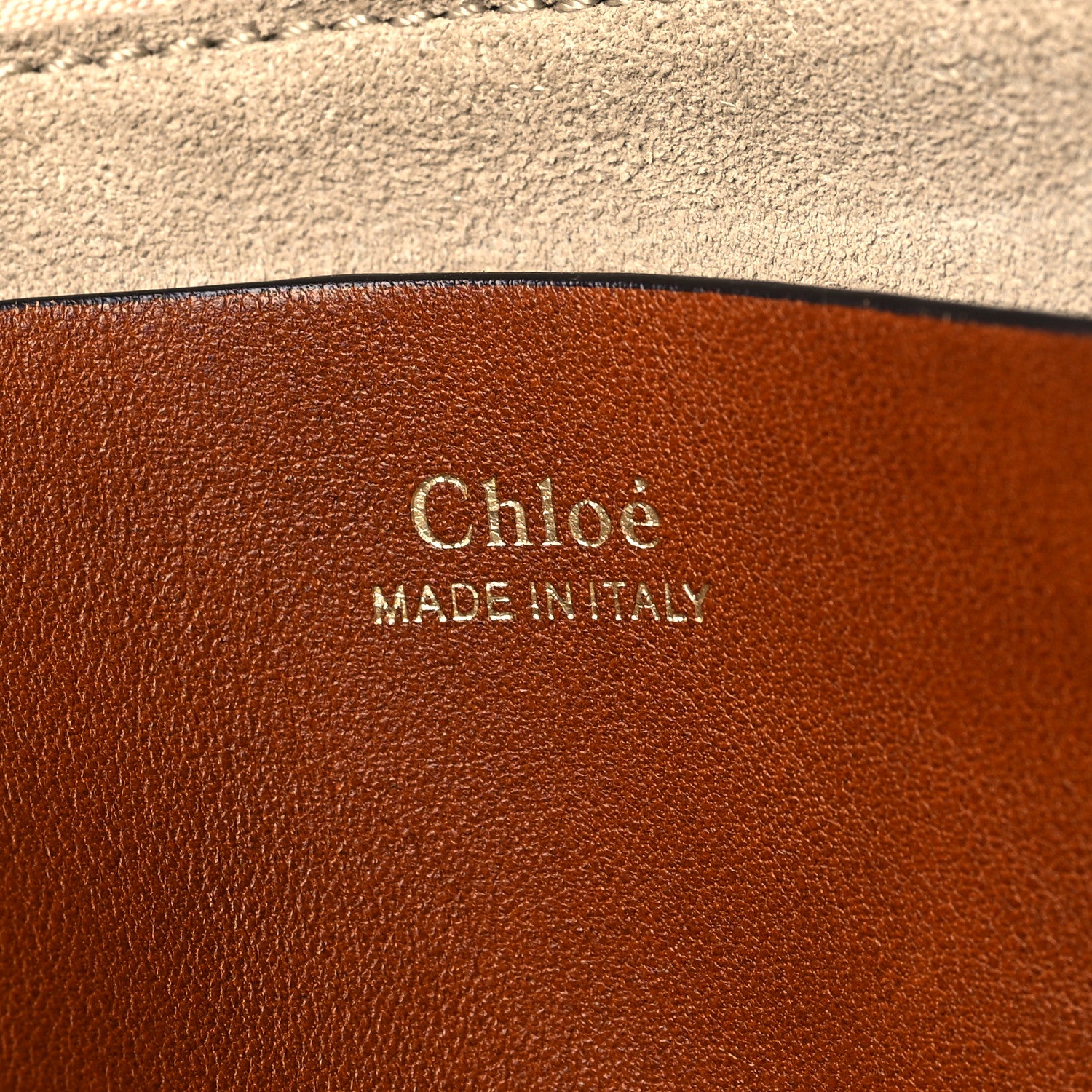 Chloe Suede Small Hayley Hobo Caramel 6 of 10