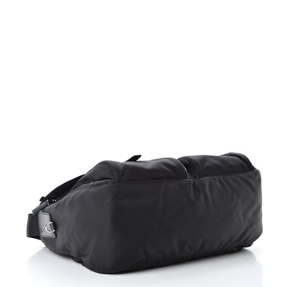 Prada Nylon Vela Messenger Bag Black 4 of 13