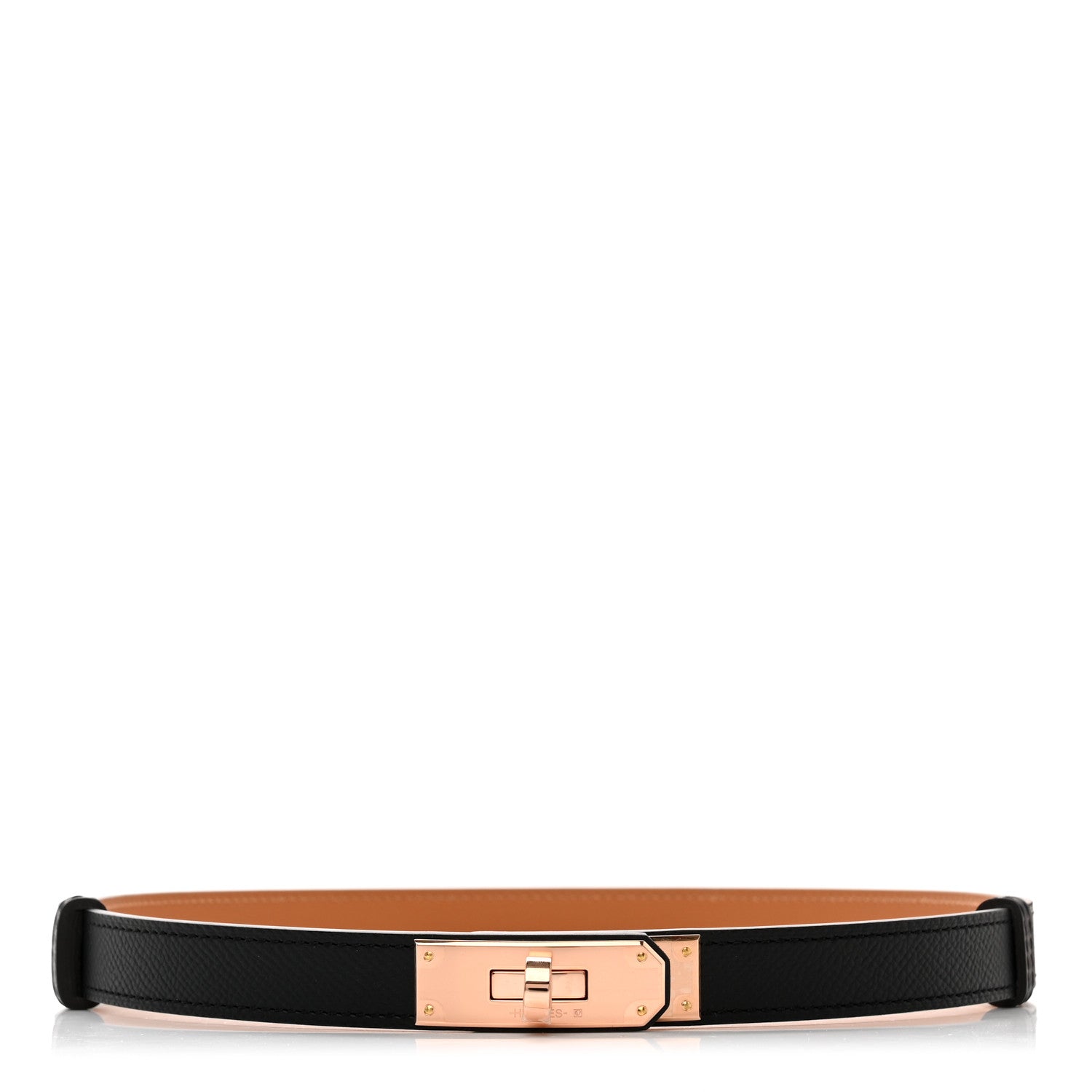 Hermes Epsom Kelly Belt Black 1 of 5