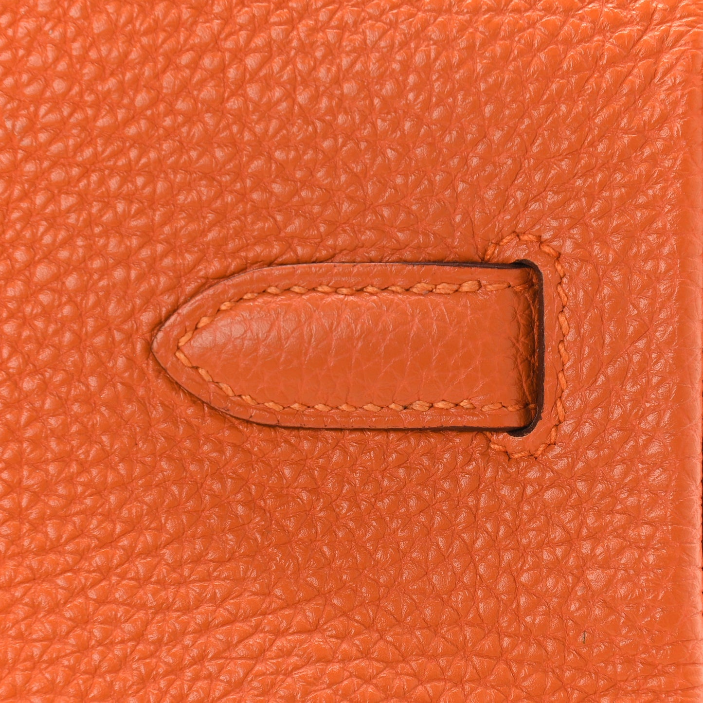 Togo Birkin 35 Orange