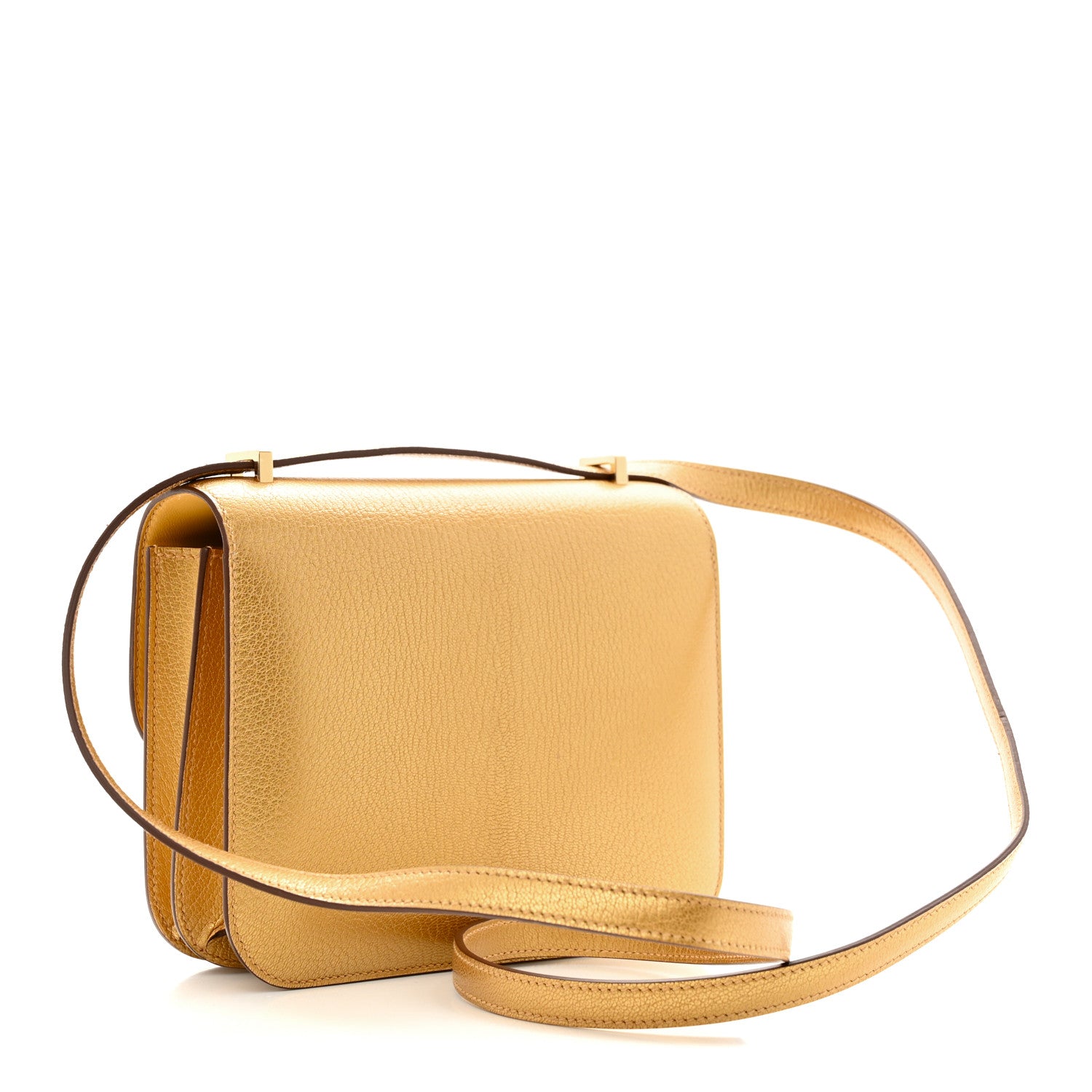 Hermes Metallic Chevre Chamkilight Constance 18 Dore 3 of 11