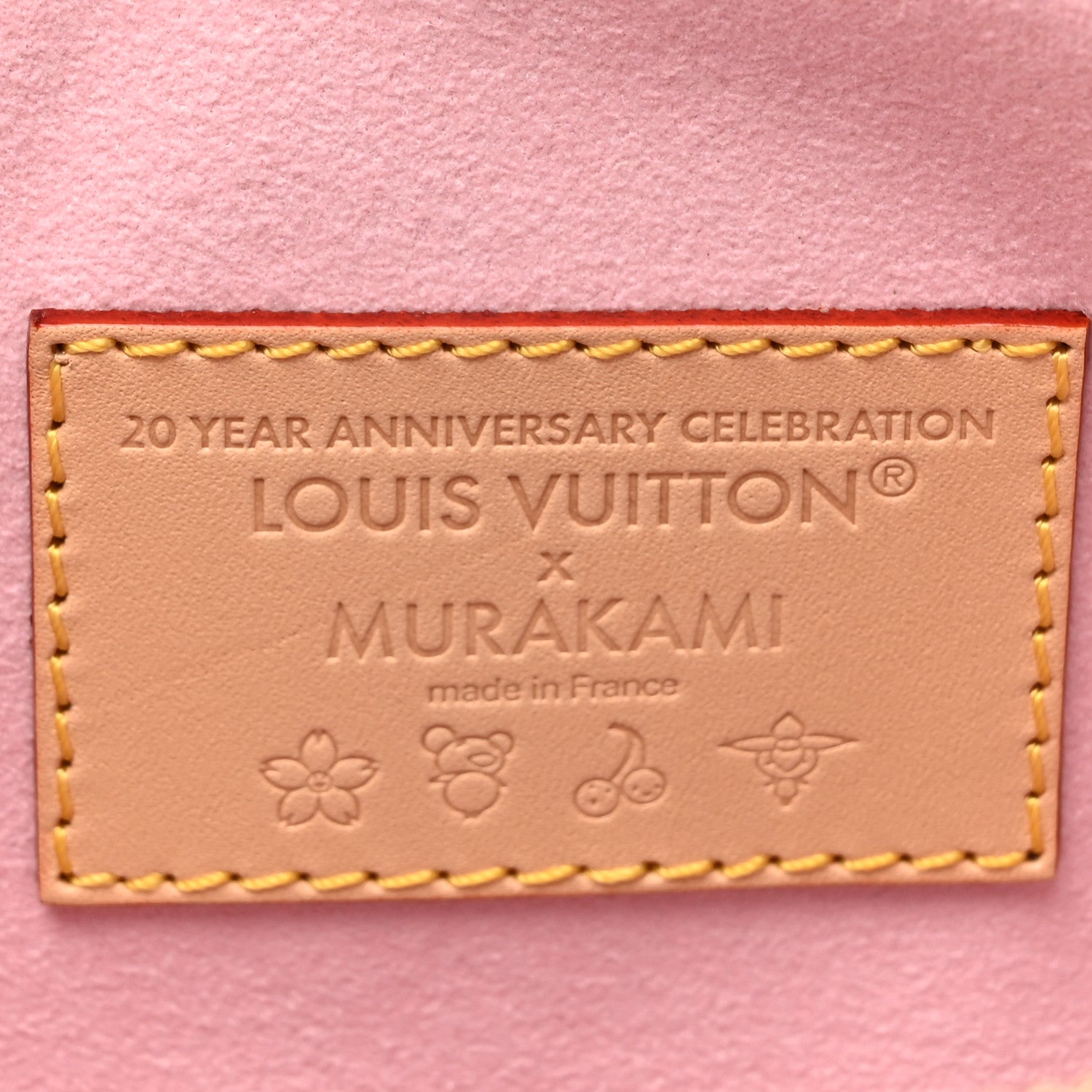 Louis Vuitton LV X TM Monogram Cherry Blossom Speedy Bandouliere 25 Sakura Brown 6 of 9