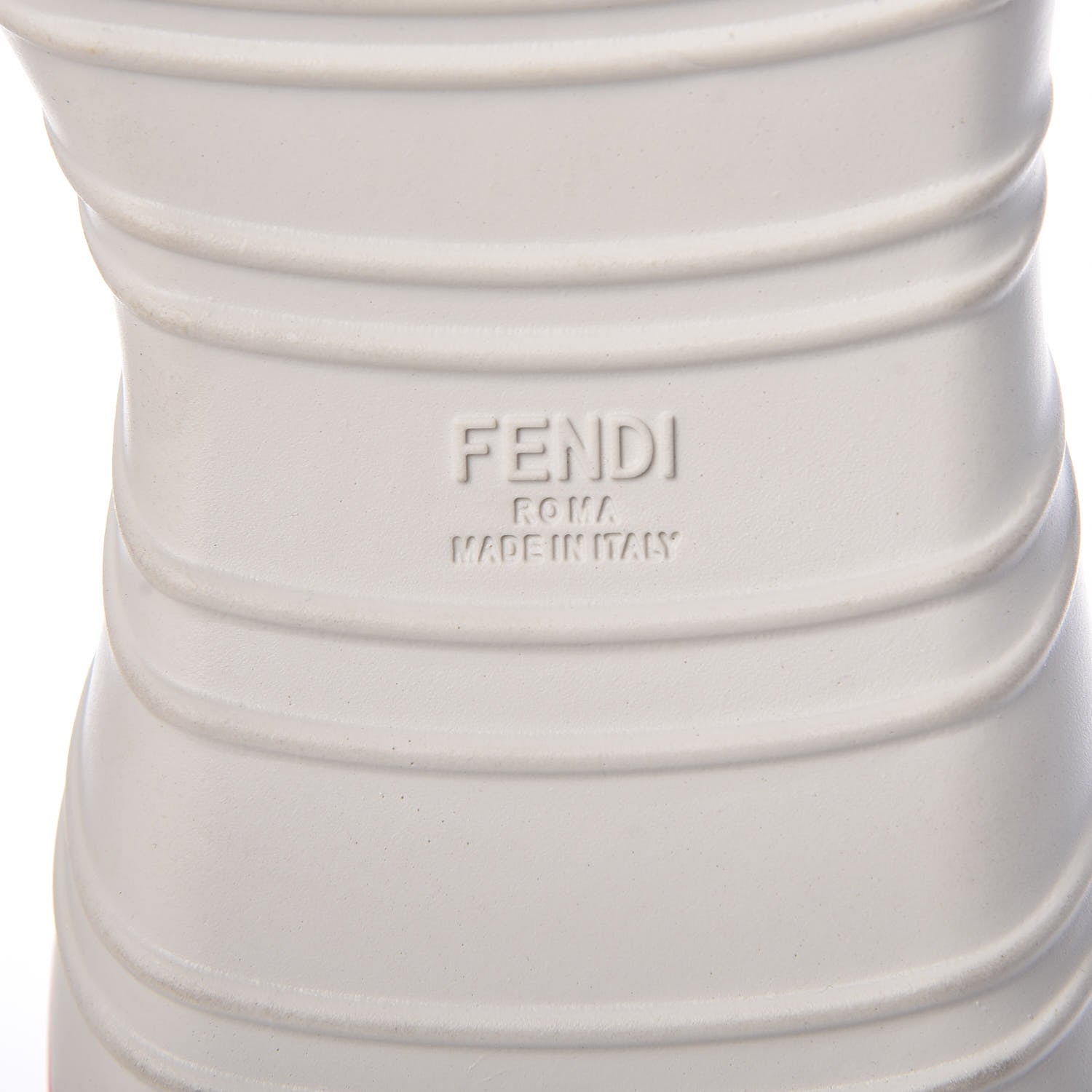 Fendi X FILA Vitello Mania Painted Mens Chunky Sneakers 9 Ice White Caipiroska Blueberry 6 of 8