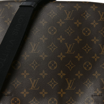 Louis Vuitton Monogram Macassar Clarence Messenger 7 of 9