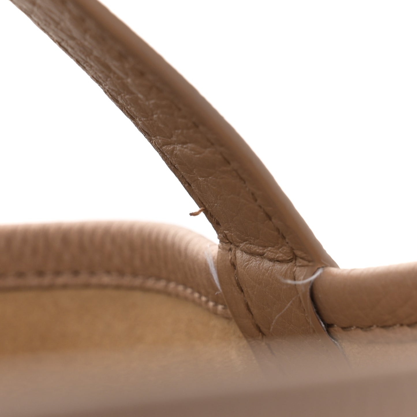 Grained Calfskin Large N/S Park Tote Cinnamon