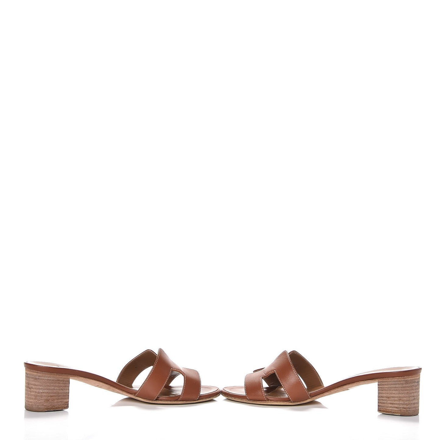 Calfskin Oasis Sandals 37.5 Gold