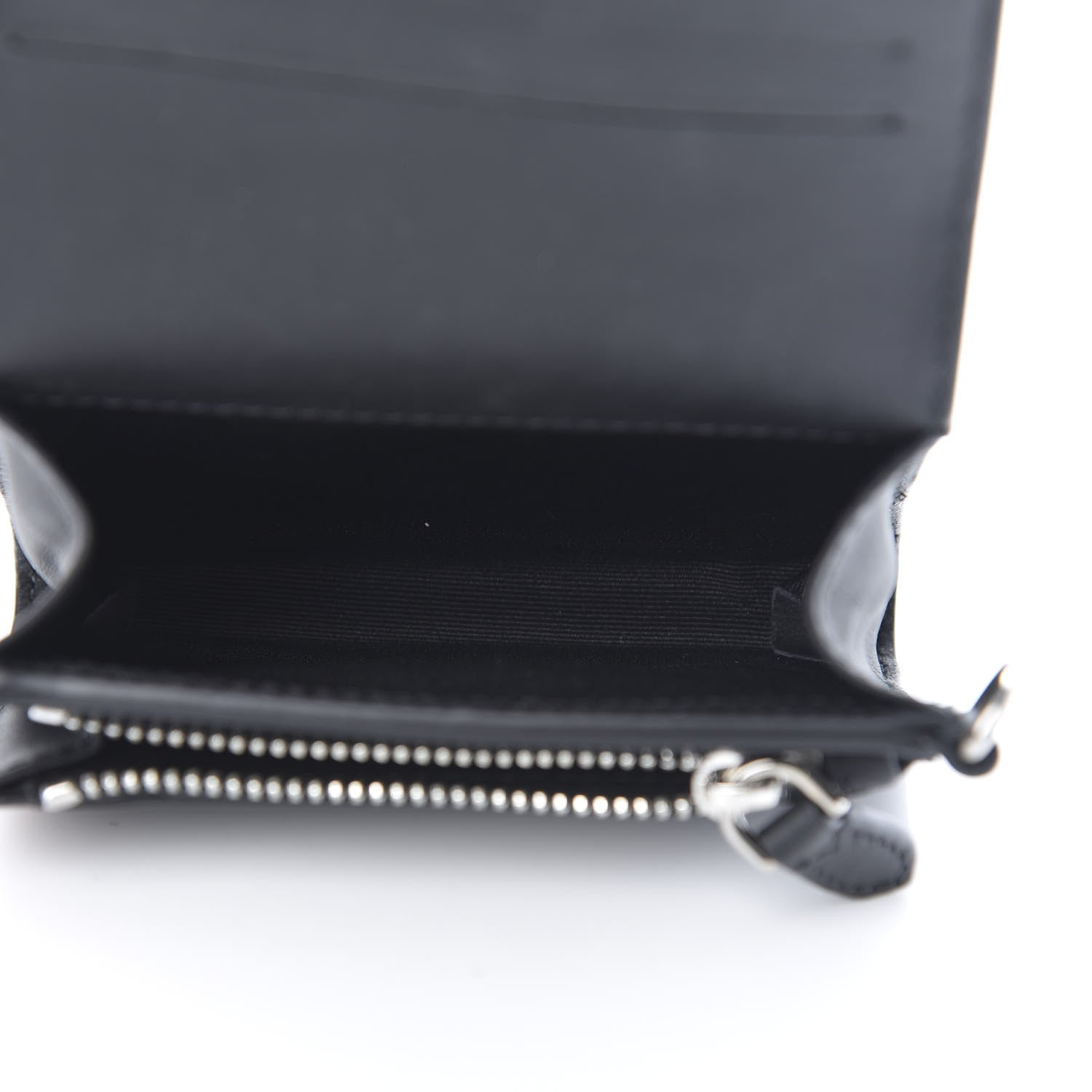 Burberry London Check Small Wallet With Strap Dark Charcoal 5 of 11