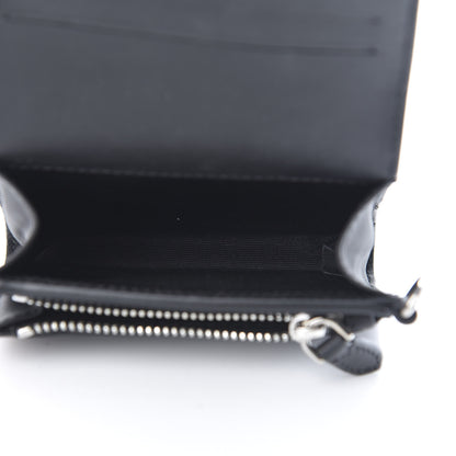 Burberry London Check Small Wallet With Strap Dark Charcoal 5 of 11