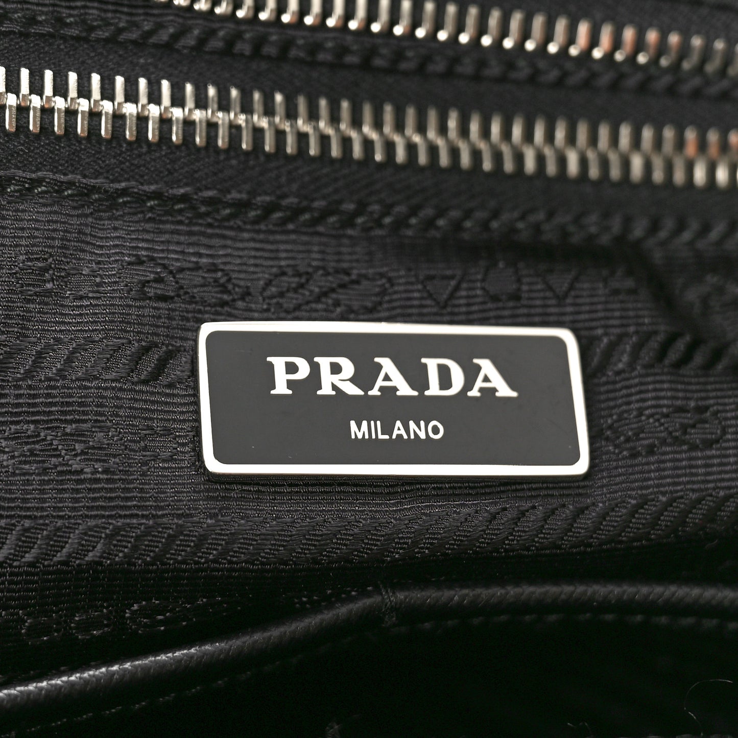 Nylon Vela Baby Bag Black