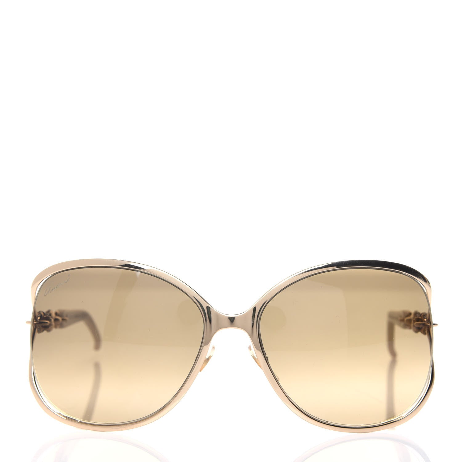 Gucci Crystal Marina Chain Sunglasses 4250/N/S White 2 of 8