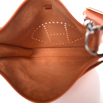 Hermes Taurillon Clemence Evelyne III PM Orange 5 of 8