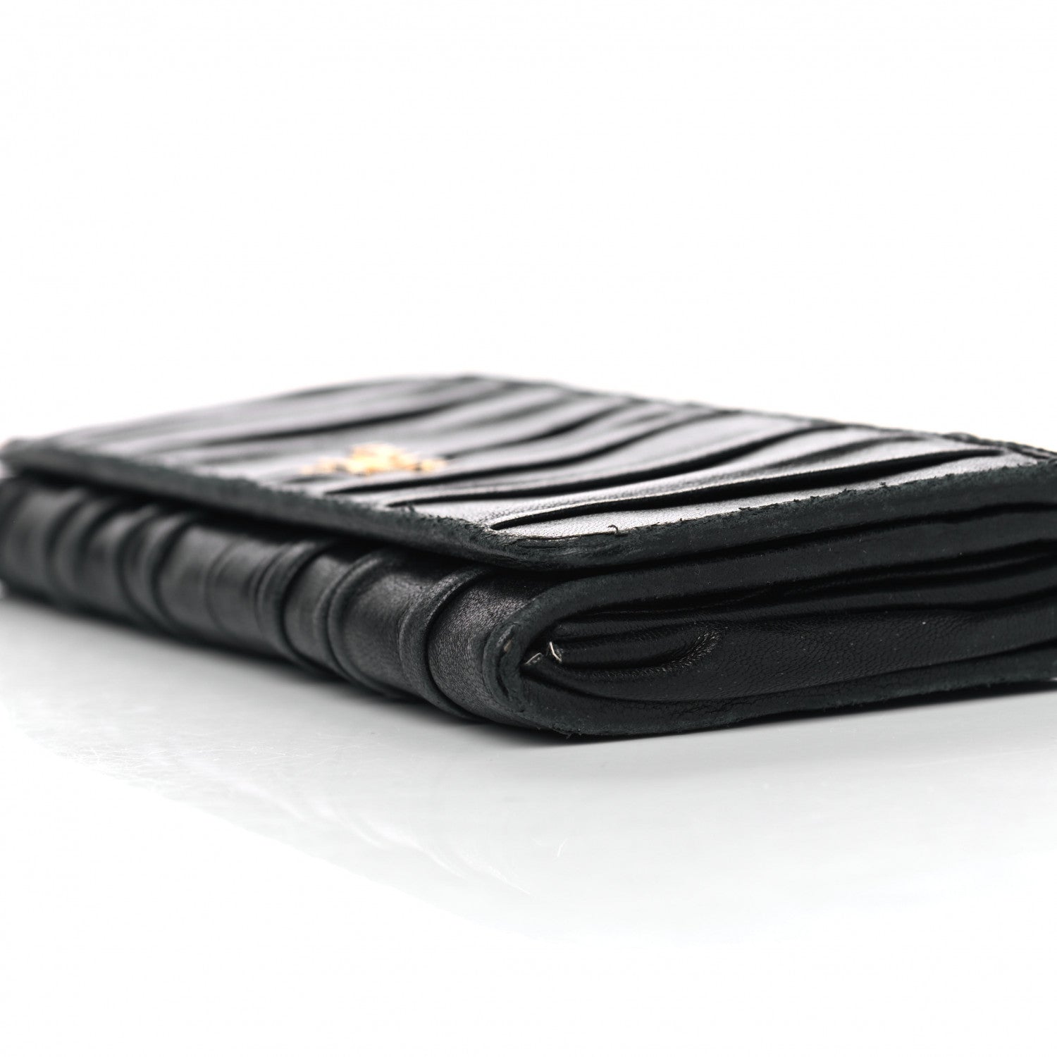 Prada Nappa Gaufre Continental Wallet Nero Black 8 of 10