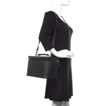 Gucci Nylon Monogram Vanity Cosmetic Case Black 2 of 12