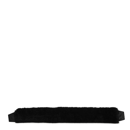 Givenchy Faux Fur Logo Bag Strap Black 3 of 7