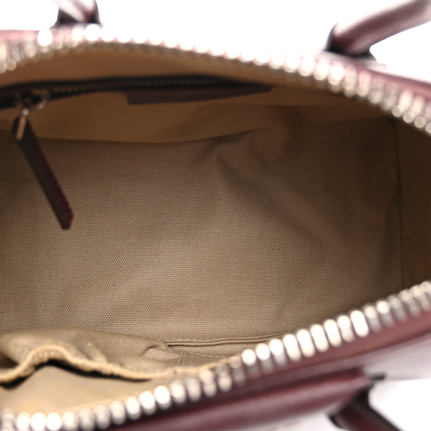 Sugar Goatskin Mini Antigona Oxblood