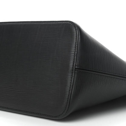 Louis Vuitton Epi Neverfull MM Black 8 of 9