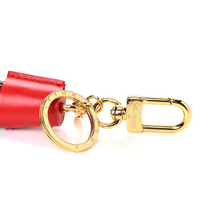 Louis Vuitton Monogram Tassel Bag Charm Red 3 of 4