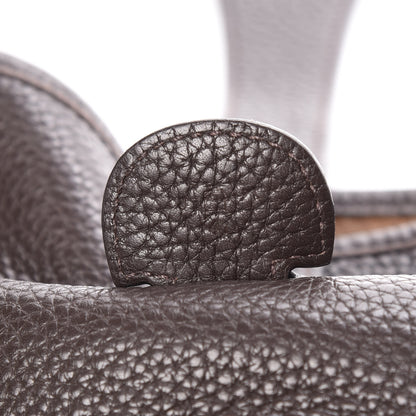 Hermes Taurillon Clemence Evelyne III TGM Chocolate 11 of 11