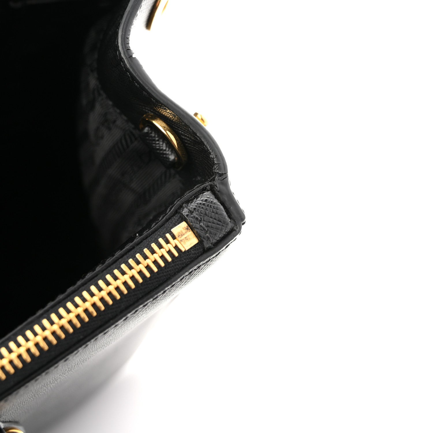 Prada Saffiano Lux Large Galleria Double Zip Tote Black 20 of 21