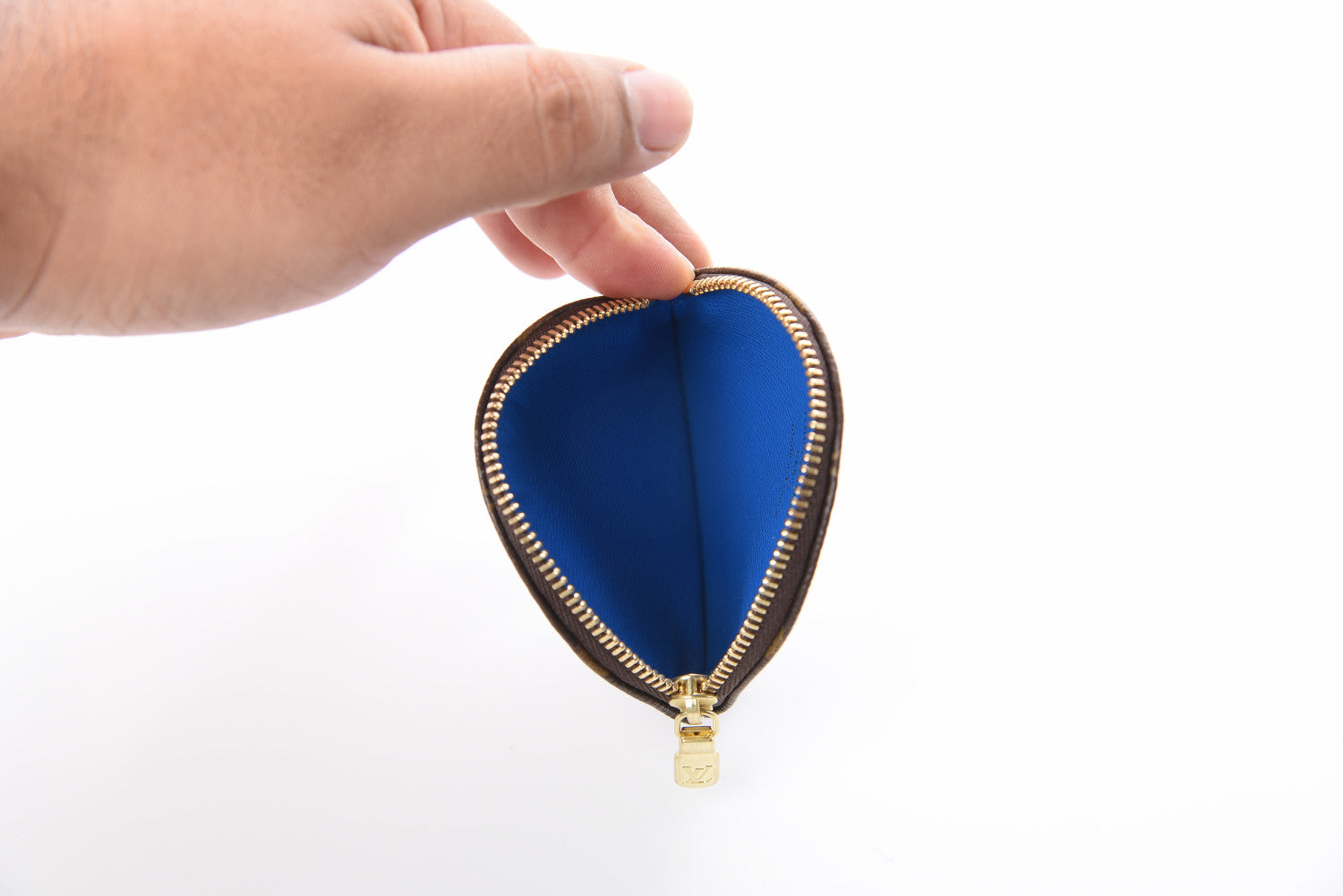 Louis Vuitton Monogram 2019 Christmas Animation Round Coin Purse Blue 7 of 10