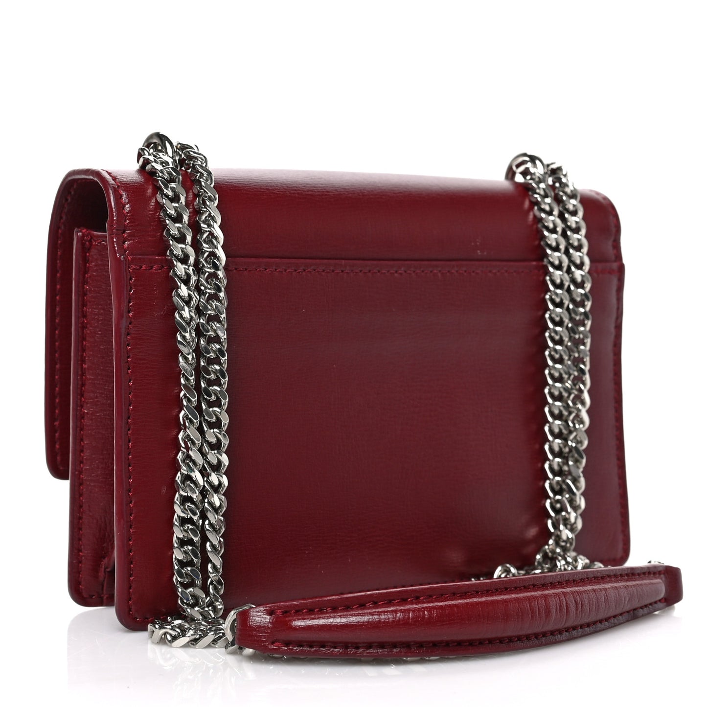 Calfskin Monogram Sunset Chain Wallet Palissandre